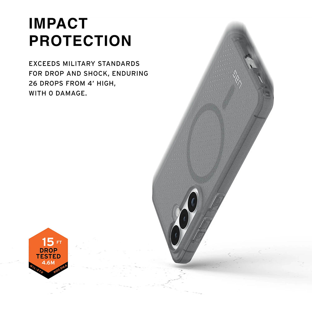Husa de protectie UAG Dot MagSafe compatibil cu Samsung Galaxy S26, Gri