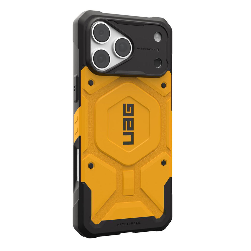 Husa de protectie UAG Pathfinder compatibil cu iPhone 17 Pro / iPhone 18 Pro, Galben