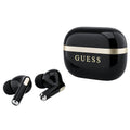 Casti In-ear, BT, TWS - Guess Glossy Gold Line Classic (GUTWSN2HGGSK) - Black