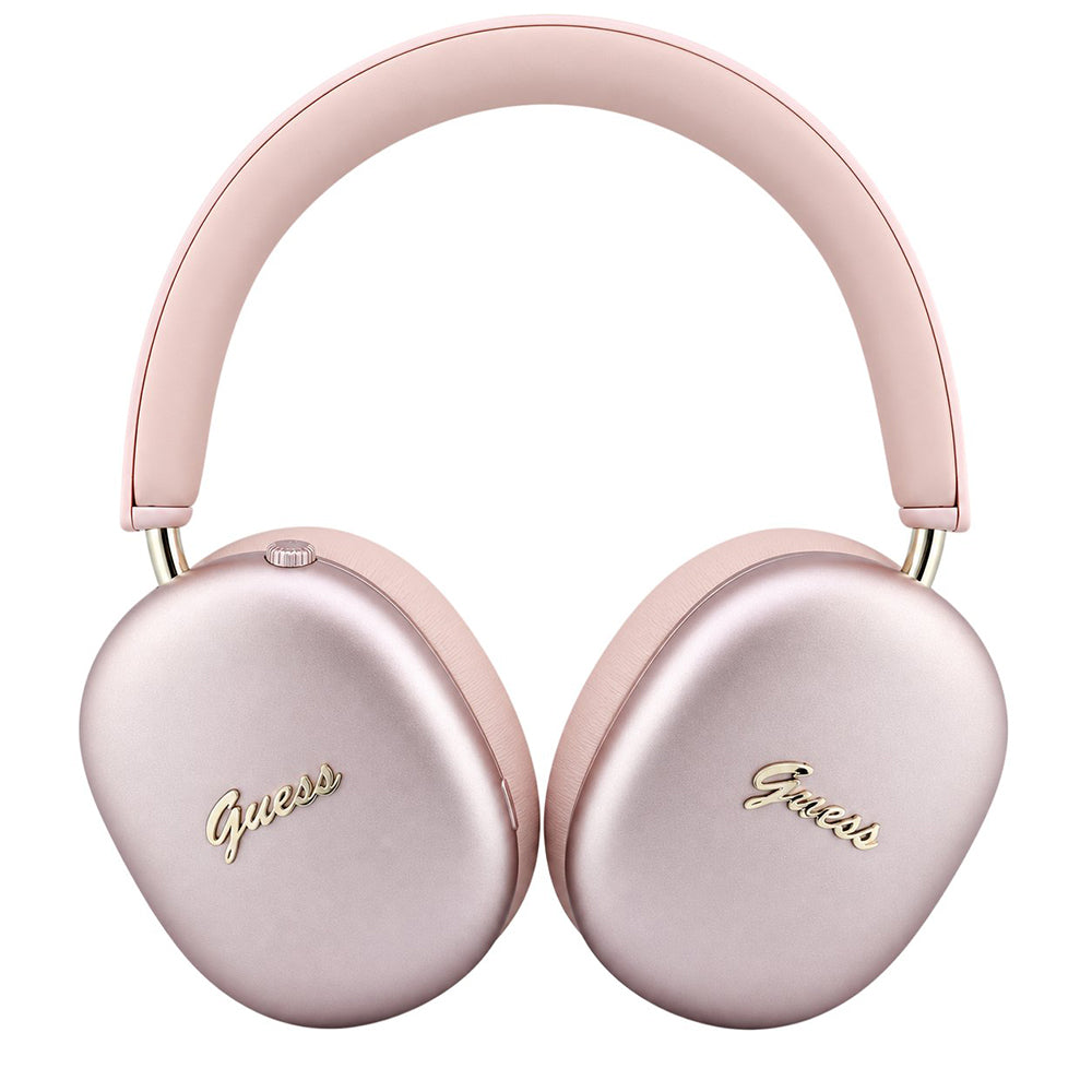 Casti Wireless Guess Metal Script Logo (GUBHP10HMBSP), BT 5.4, ENC, Roz