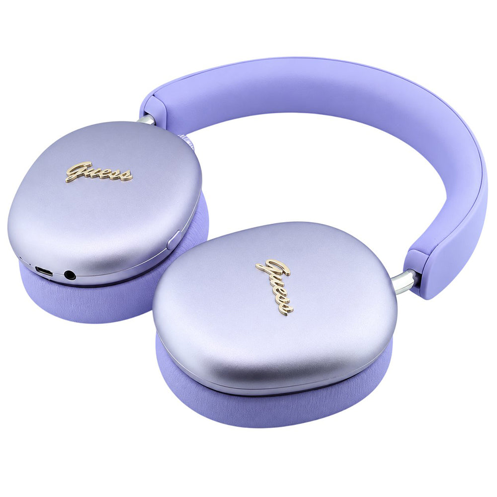 Casti Wireless Guess Metal Script Logo (GUBHP10HMBSU), Bluetooth 5.4, Mov