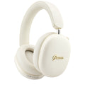 Casti Wireless Guess Metal Script Logo (GUBHP10HMBSE), BT 5.4, ENC, Bej