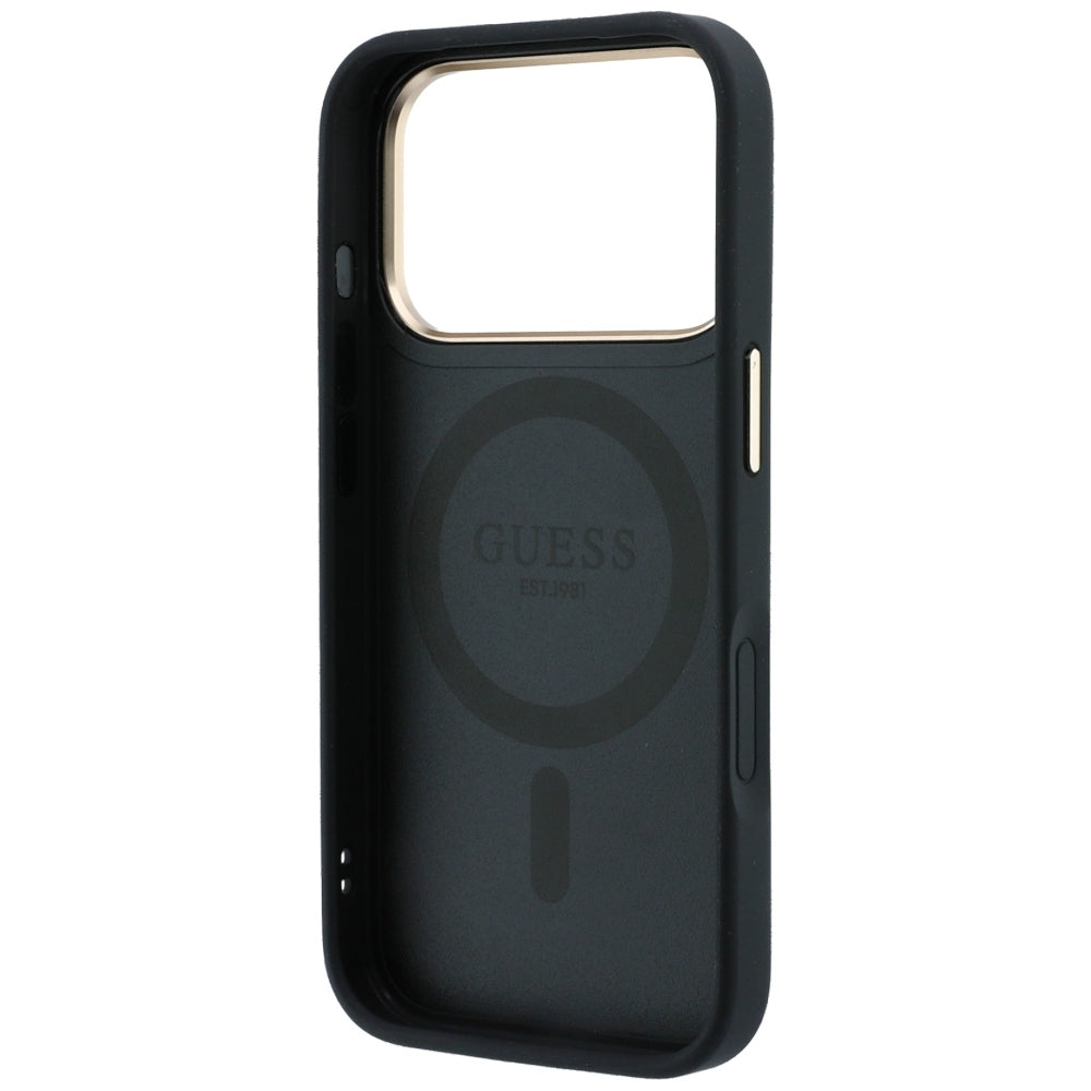 Husa de protectie Guess compatibil cu iPhone 17 Pro Max / iPhone 18 Pro Max, Negru