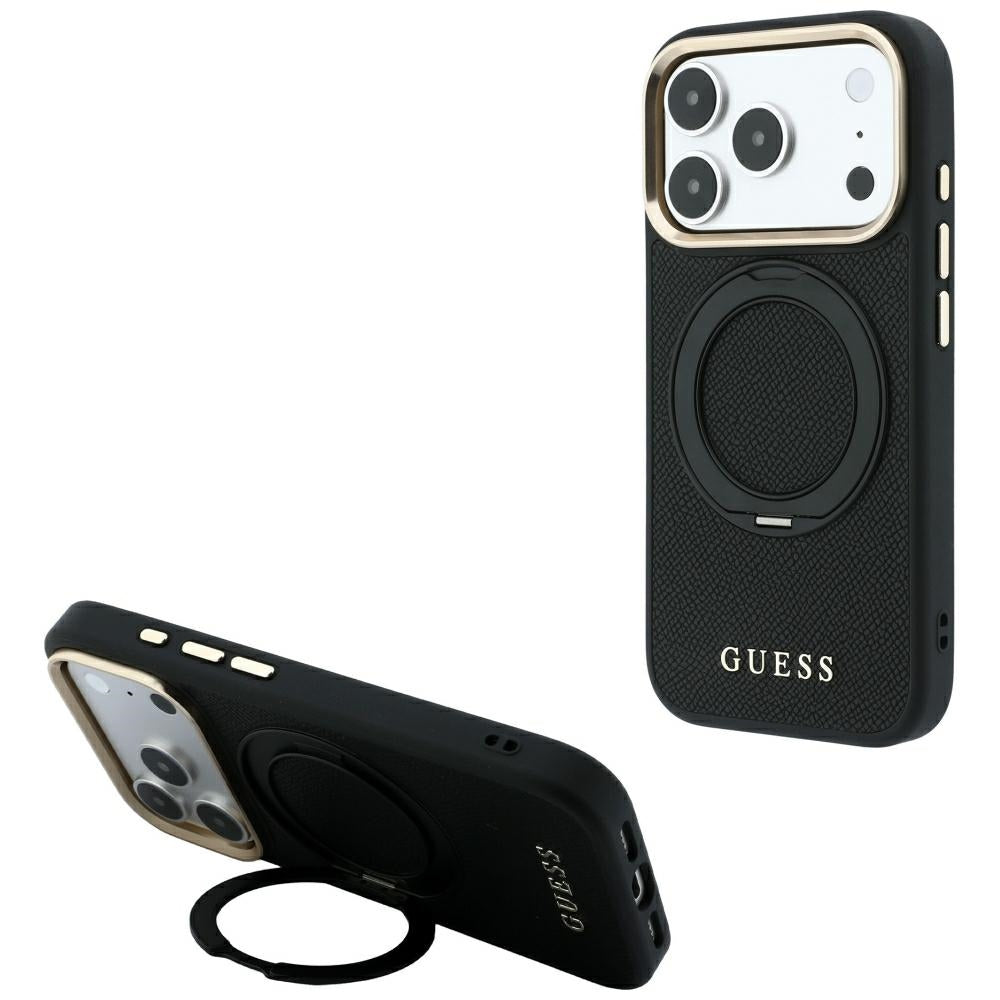 Husa de protectie Guess compatibil cu iPhone 17 Pro Max / iPhone 18 Pro Max, Negru