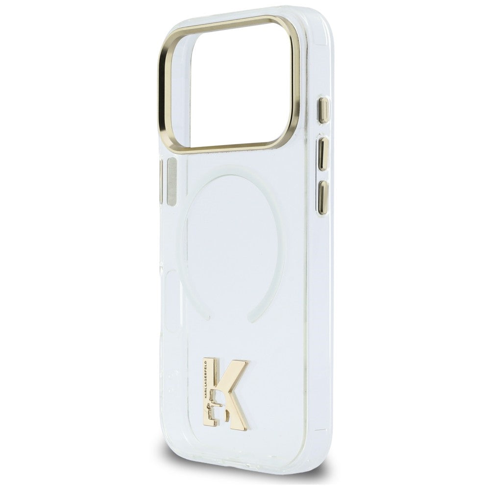 Husa de protectie Karl Lagerfeld compatibil cu iPhone 18 Pro / iPhone 17 Pro, Transparent