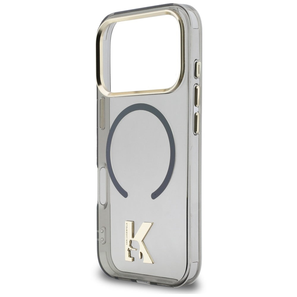 Husa de protectie Karl Lagerfeld compatibil cu iPhone 17 Pro / iPhone 18 Pro, Negru