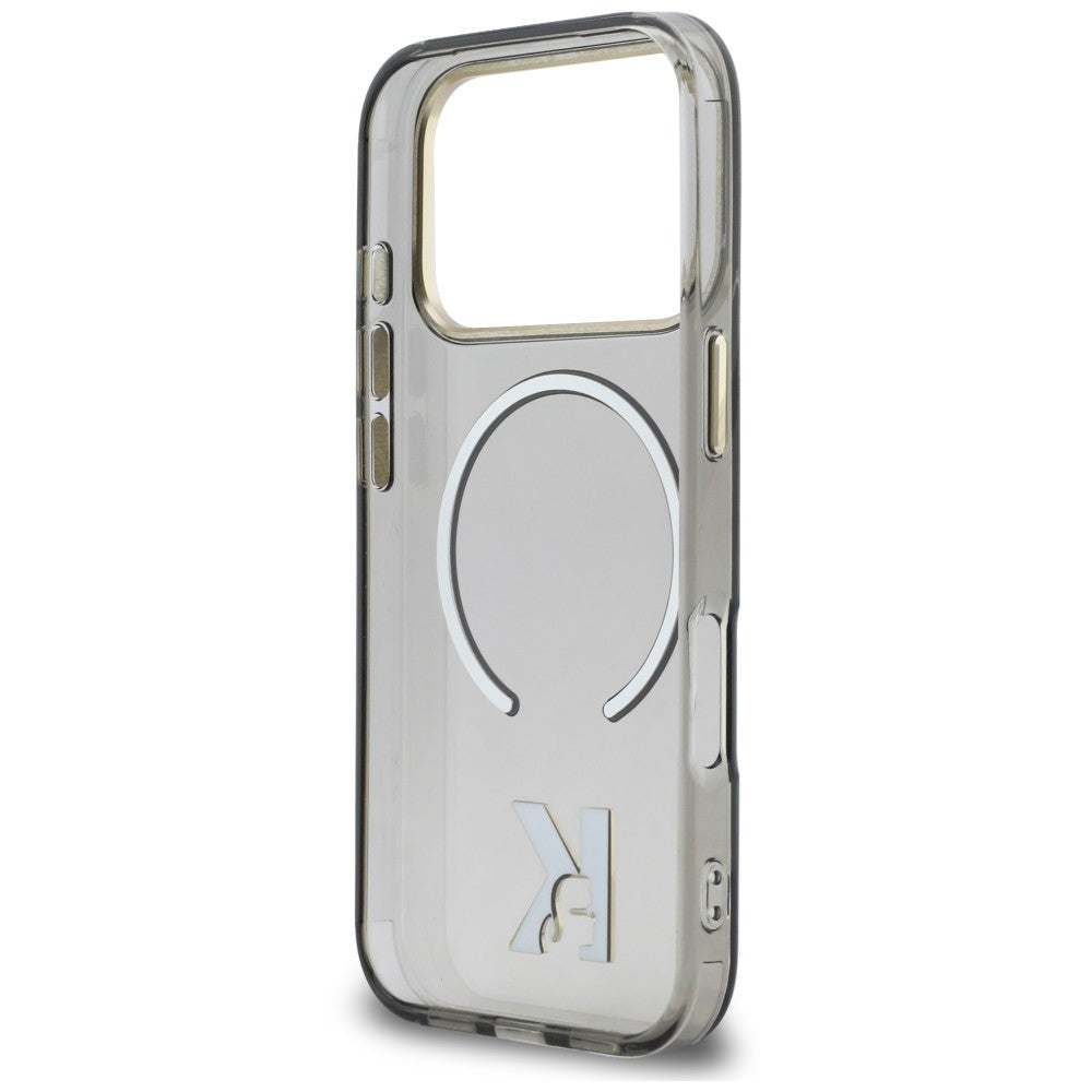 Husa de protectie Karl Lagerfeld compatibil cu iPhone 17 Pro / iPhone 18 Pro, Negru