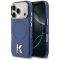 Husa de protectie Karl Lagerfeld compatibil cu iPhone 17 Pro / iPhone 18 Pro, Albastru