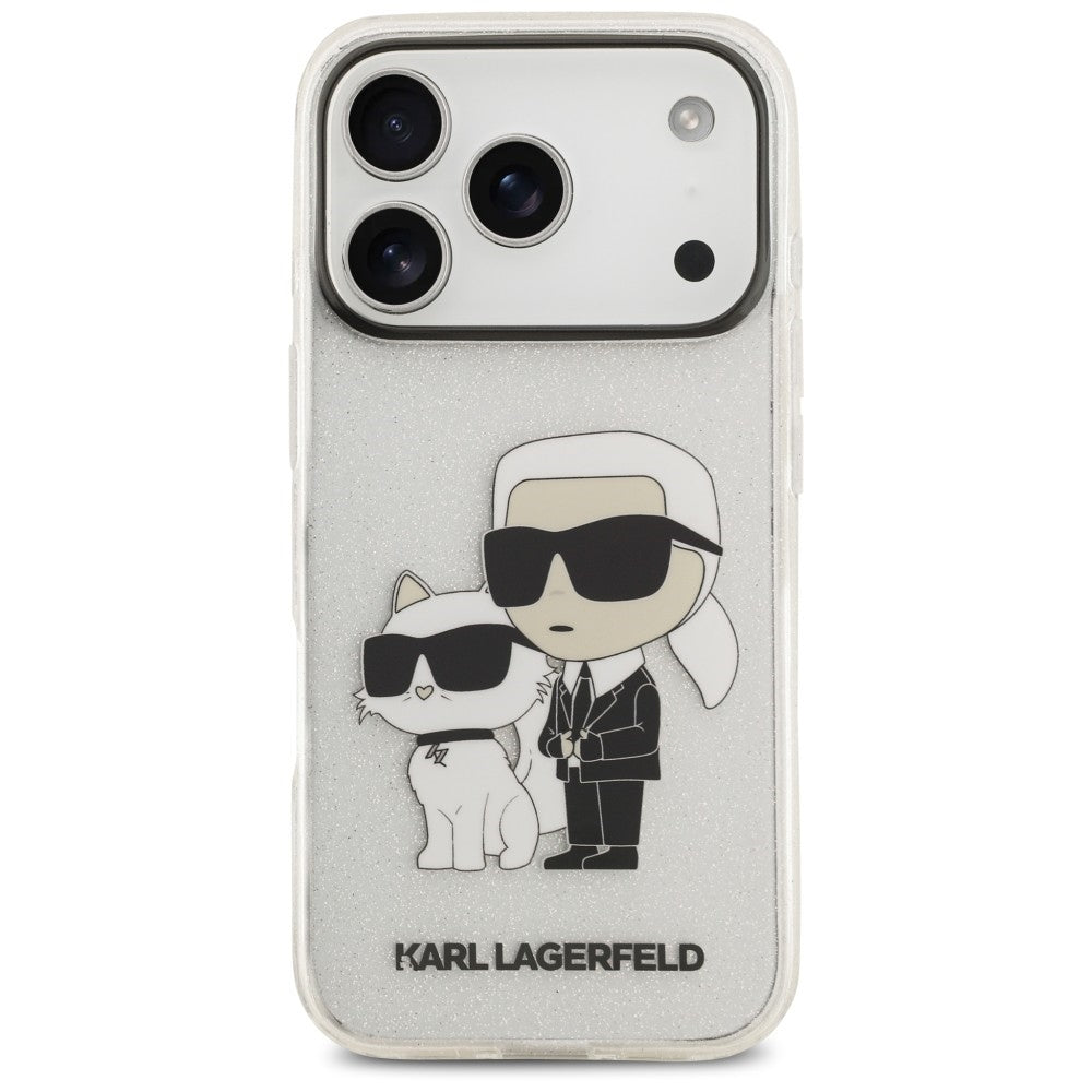 Husa de protectie Karl Lagerfeld compatibil cu iPhone 17 Pro Max / iPhone 18 Pro Max, Transparent