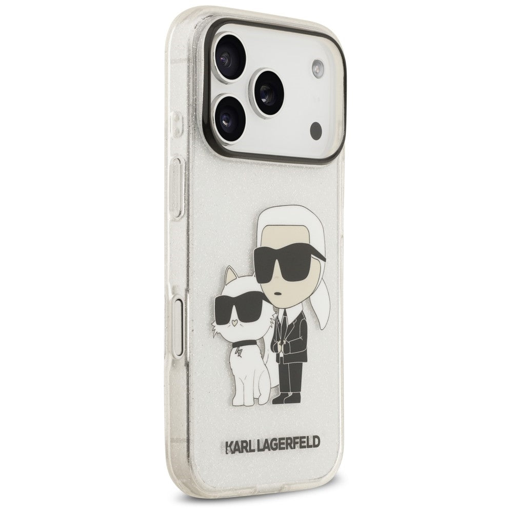 Husa de protectie Karl Lagerfeld compatibil cu iPhone 17 Pro Max / iPhone 18 Pro Max, Transparent