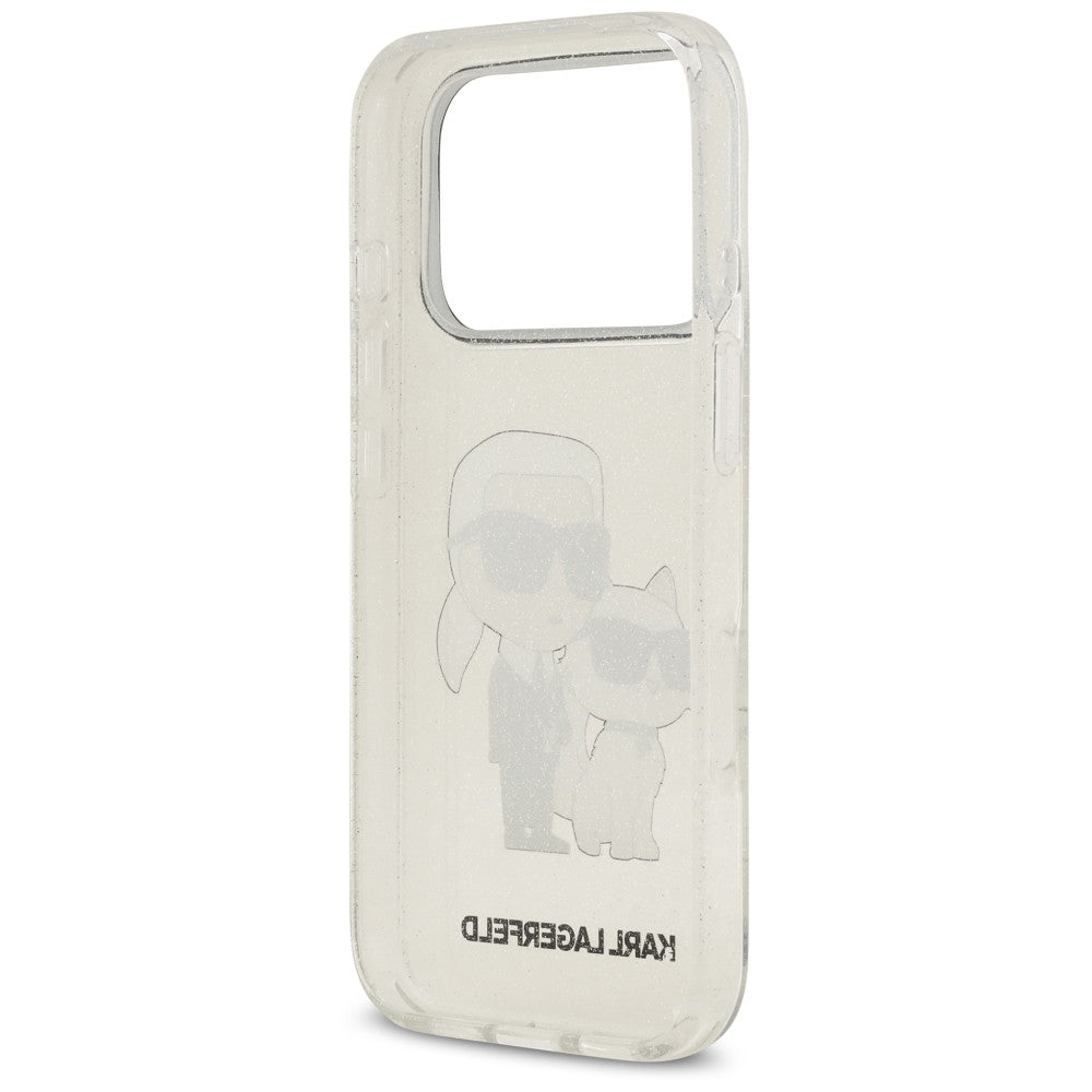 Husa de protectie Karl Lagerfeld compatibil cu iPhone 17 Pro Max / iPhone 18 Pro Max, Transparent