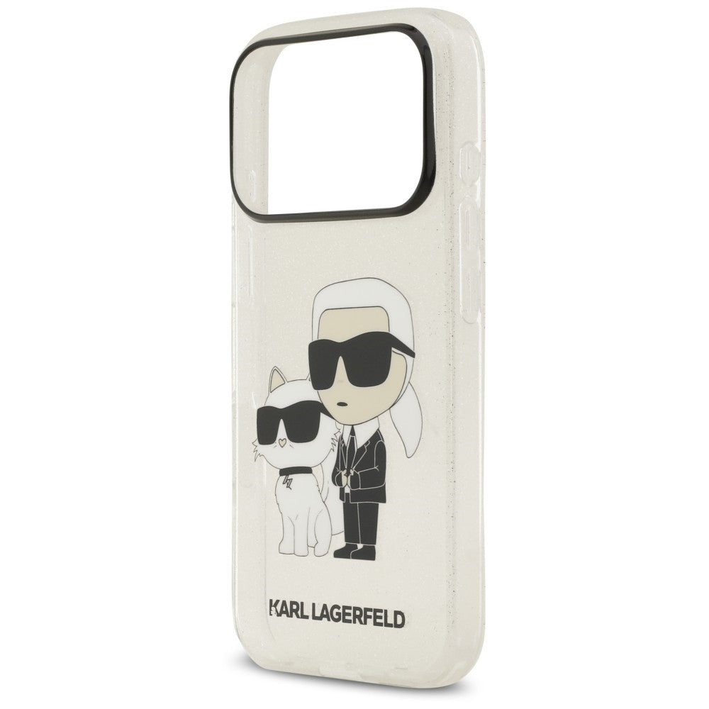 Husa de protectie Karl Lagerfeld compatibil cu iPhone 17 Pro Max / iPhone 18 Pro Max, Transparent