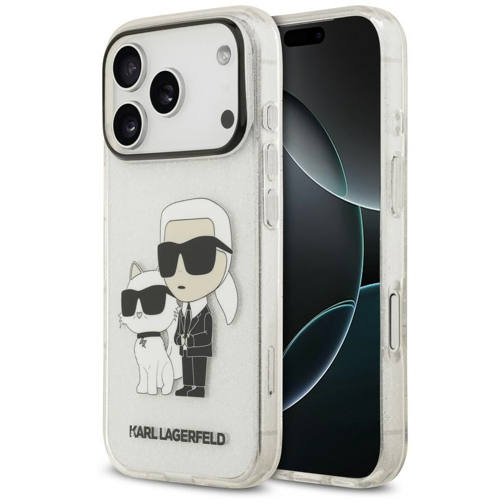 Husa de protectie Karl Lagerfeld compatibil cu iPhone 17 Pro Max / iPhone 18 Pro Max, Transparent