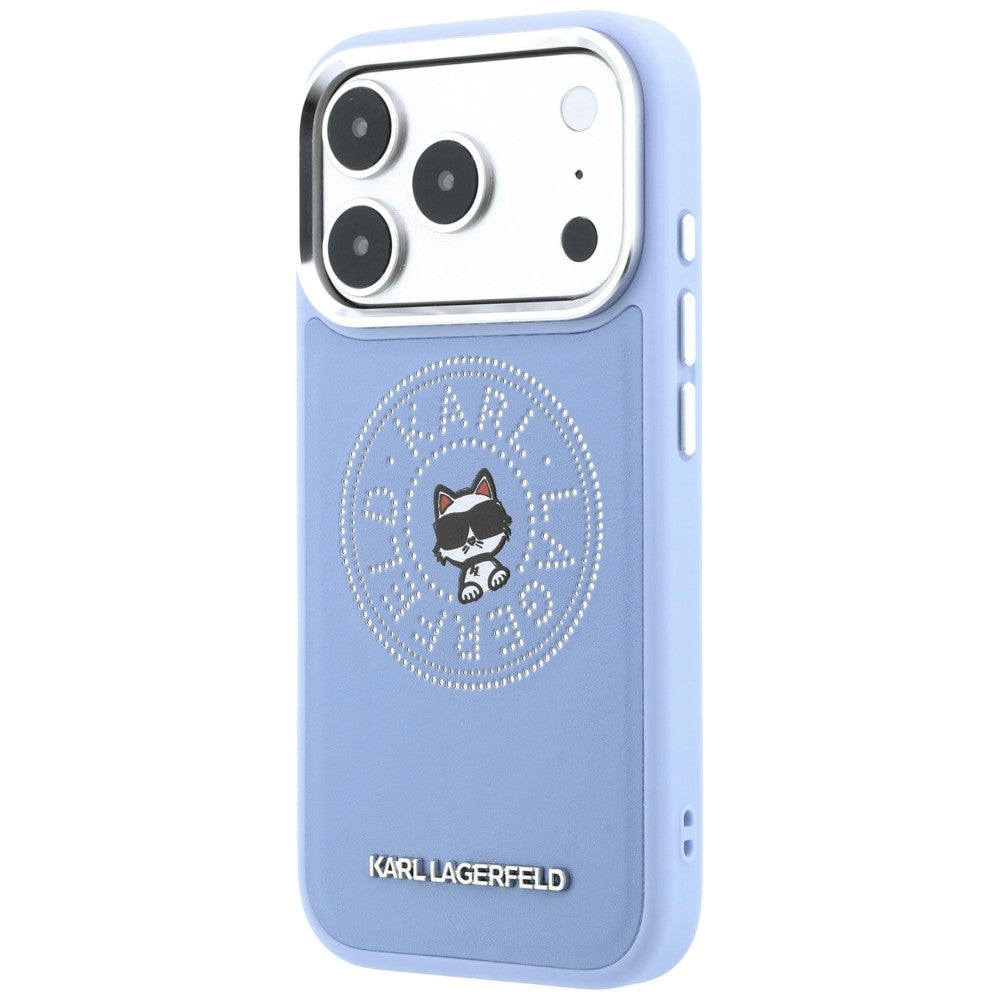 Husa de protectie Karl Lagerfeld compatibil cu iPhone 18 Pro Max / iPhone 17 Pro Max, Albastru