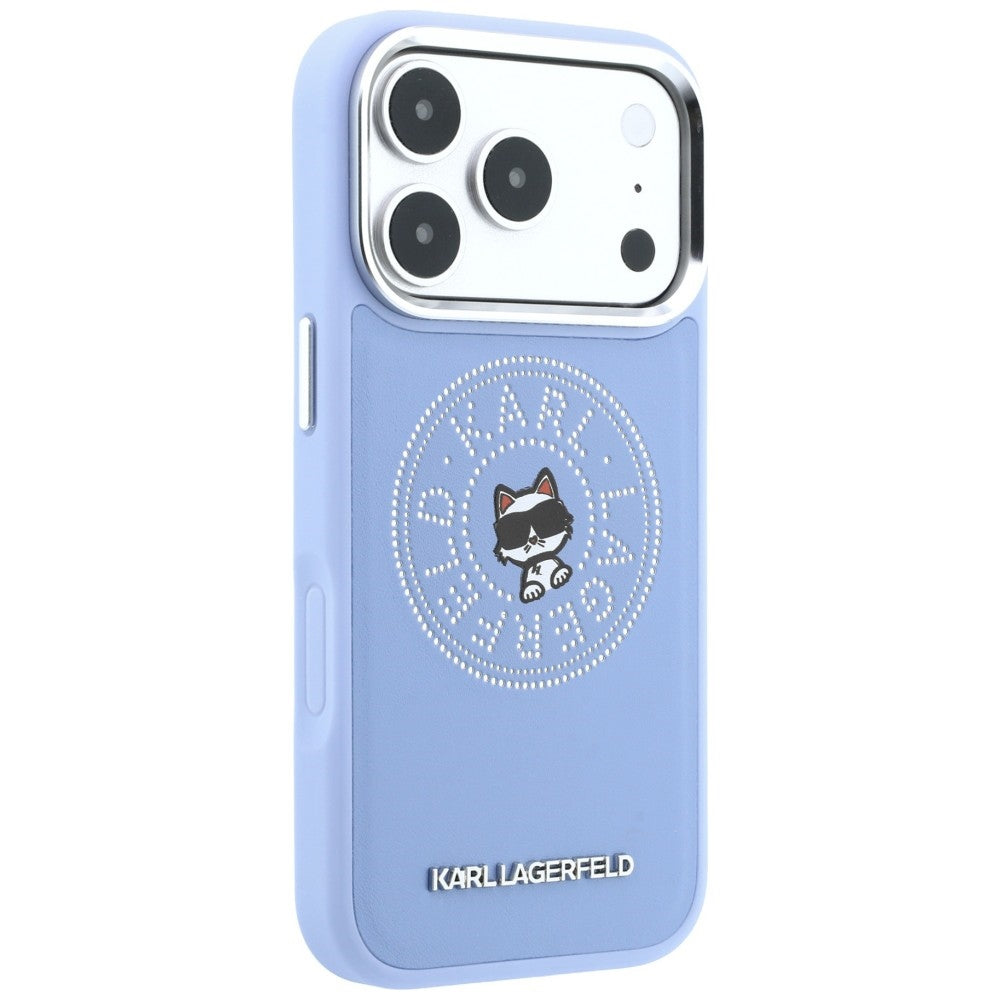 Husa de protectie Karl Lagerfeld compatibil cu iPhone 18 Pro Max / iPhone 17 Pro Max, Albastru