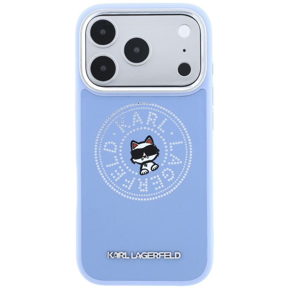 Husa de protectie Karl Lagerfeld compatibil cu iPhone 18 Pro Max / iPhone 17 Pro Max, Albastru