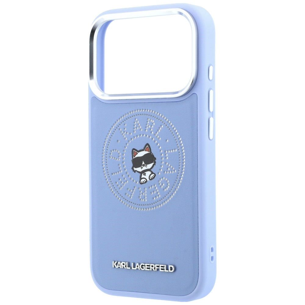 Husa de protectie Karl Lagerfeld compatibil cu iPhone 18 Pro / iPhone 17 Pro, Albastru