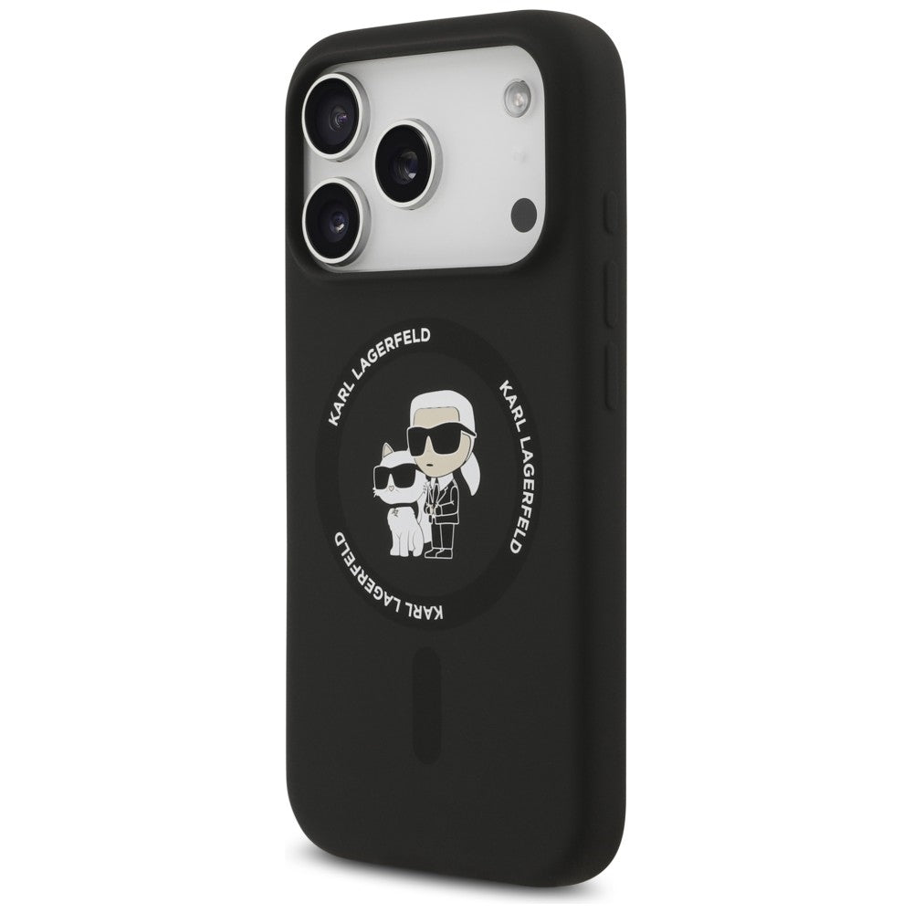 Husa de protectie Karl Lagerfeld compatibil cu iPhone 18 Pro Max / iPhone 17 Pro Max, Negru