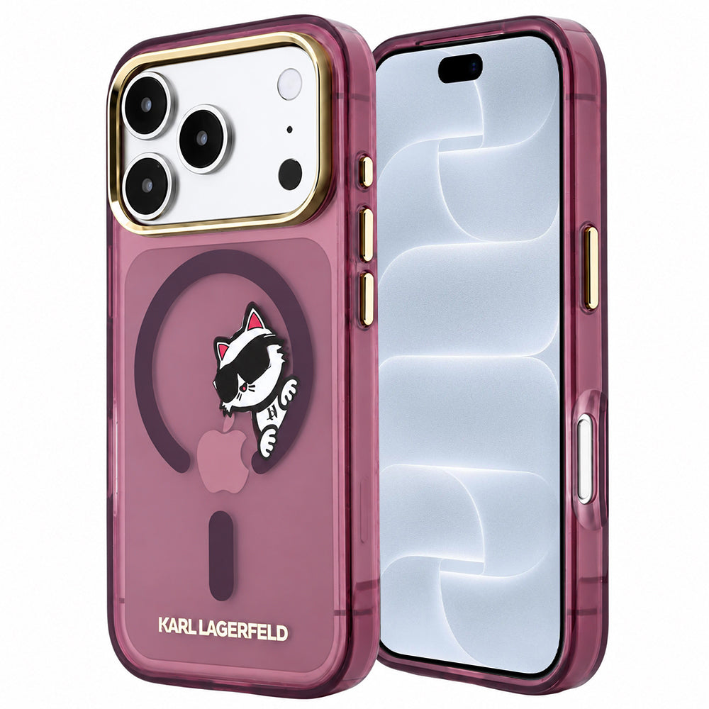 Husa de protectie Karl Lagerfeld compatibil cu iPhone 17 Pro / iPhone 18 Pro, Negru