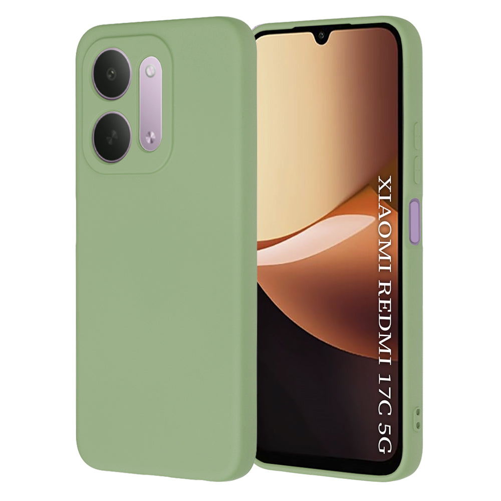 Husa de protectie Techsuit SoftFlex compatibil cu Xiaomi Redmi 17C 5G, Verde deschis