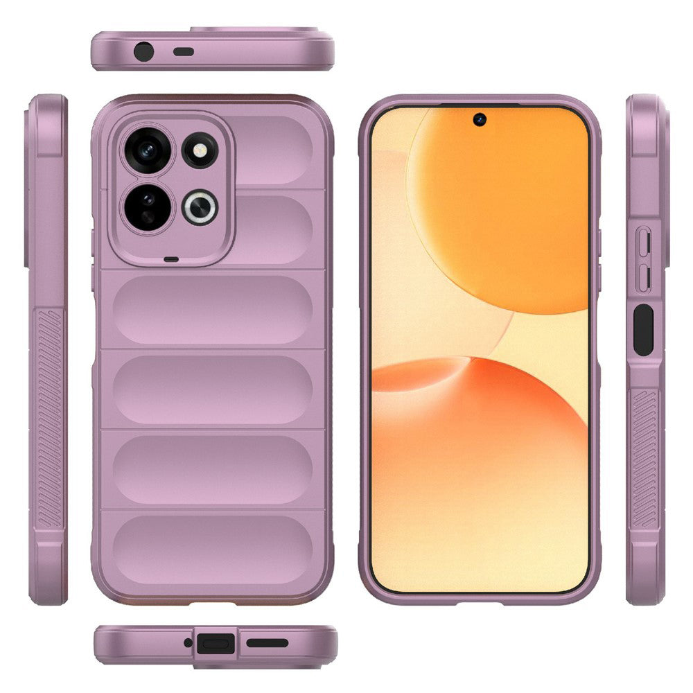 Husa de protectie Techsuit Magic Shield compatibil cu Xiaomi Redmi 17 4G / Redmi 17 5G, Mov