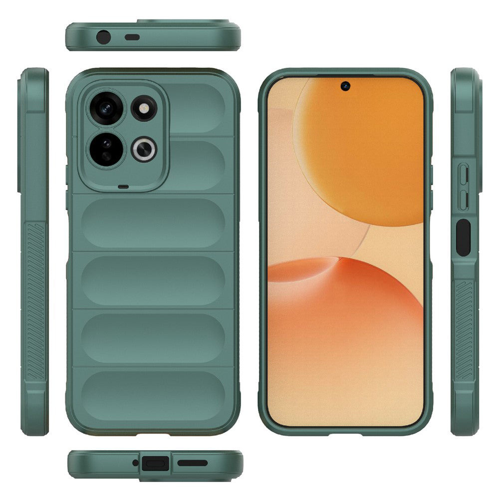 Husa de protectie Techsuit Magic Shield compatibil cu Xiaomi Redmi 17 4G / Redmi 17 5G, Verde