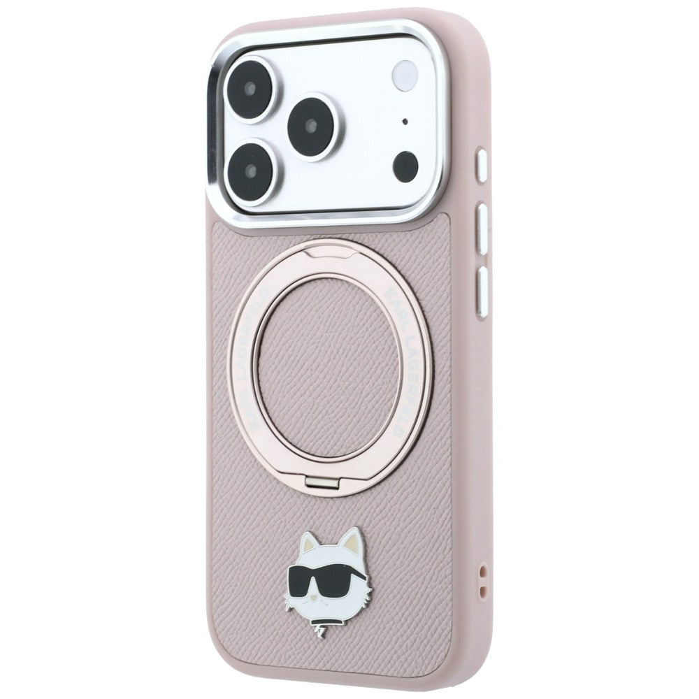 Husa de protectie Karl Lagerfeld compatibil cu iPhone 18 Pro Max / iPhone 17 Pro Max, Alb