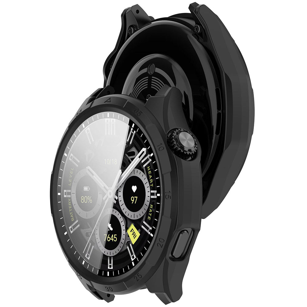 Husa smartwatch Techsuit Defense360 Pro compatibil cu Honor Watch 6, Negru