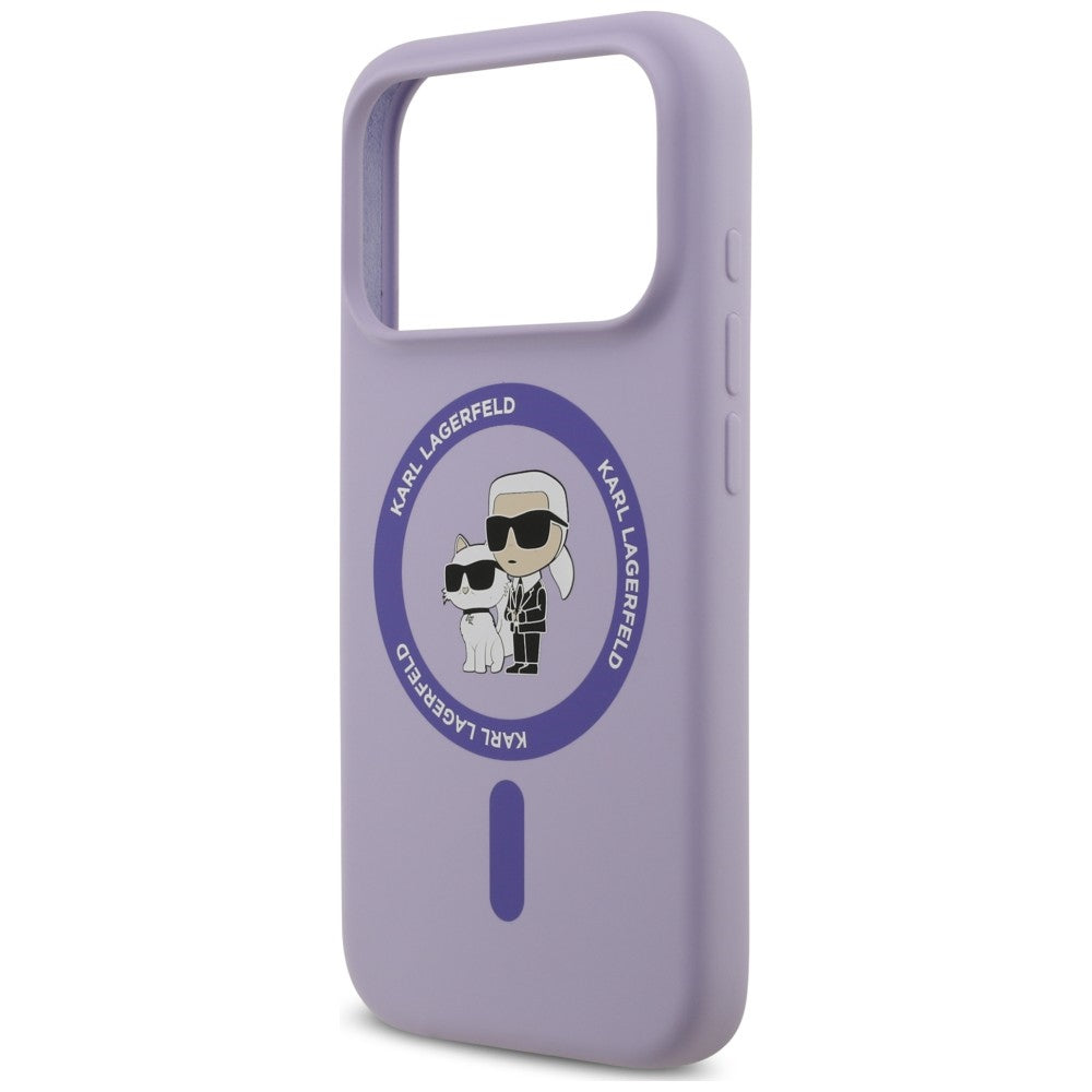 Husa de protectie Karl Lagerfeld compatibil cu iPhone 18 Pro Max / iPhone 17 Pro Max, Mov