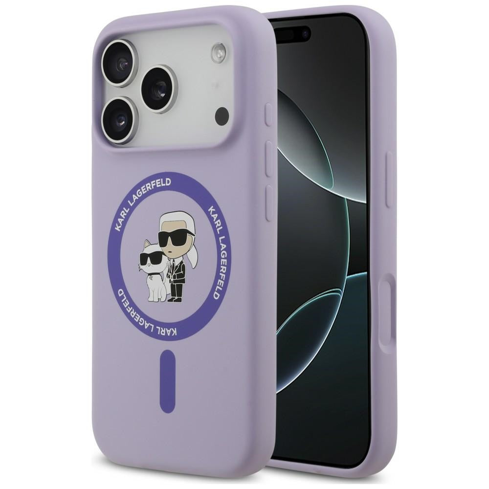Husa de protectie Karl Lagerfeld compatibil cu iPhone 18 Pro Max / iPhone 17 Pro Max, Mov