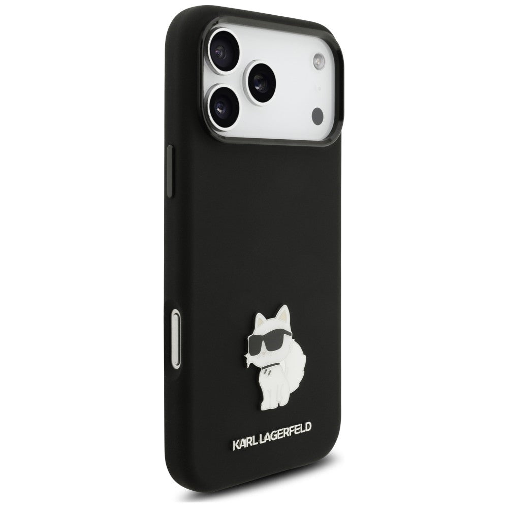 Husa de protectie Karl Lagerfeld compatibil cu iPhone 17 Pro Max / iPhone 18 Pro Max, Negru