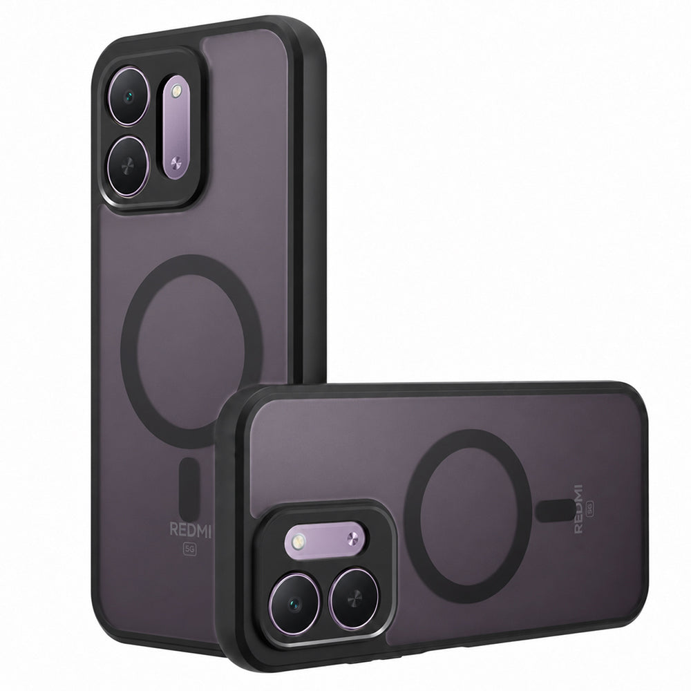 Husa de protectie Techsuit PureFrost MagSafe compatibil cu Xiaomi Redmi 17C 5G, Negru
