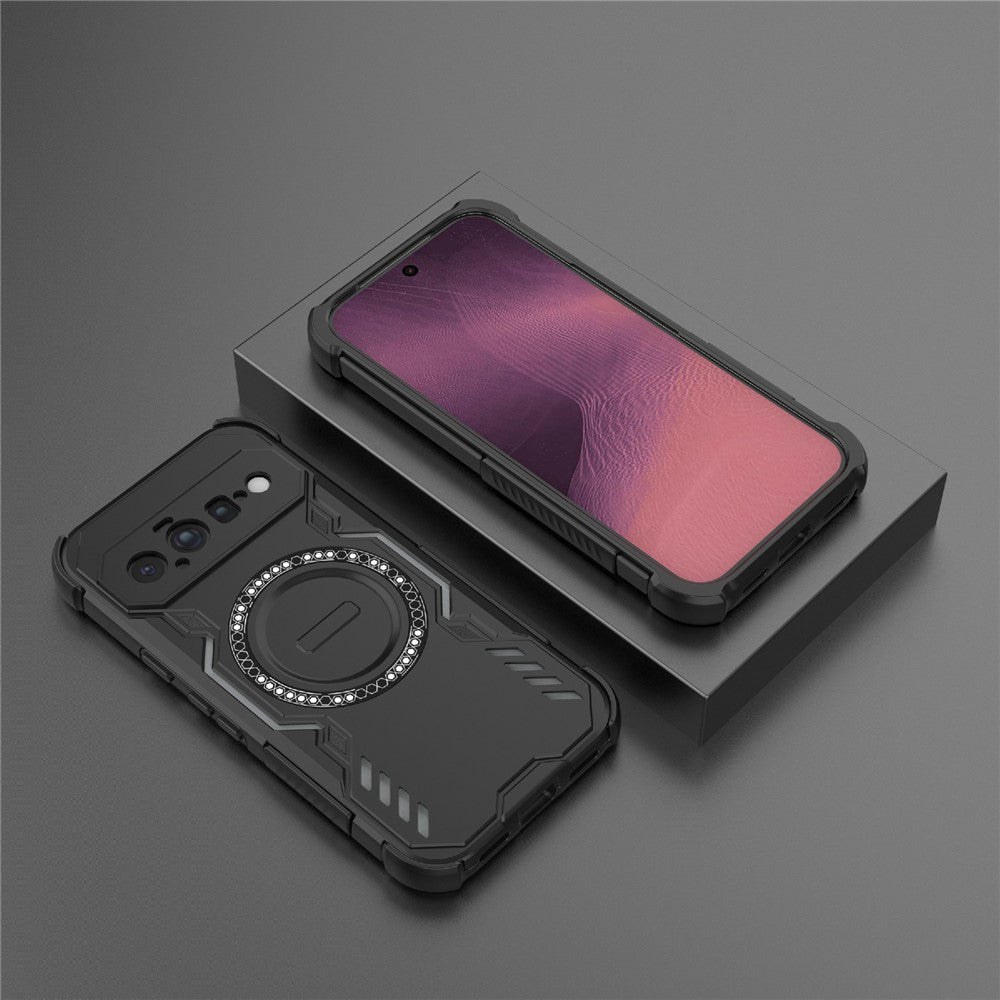 Husa de protectie Techsuit ArmorMag compatibil cu Google Pixel 11, Negru