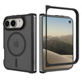 Husa de protectie Techsuit PureFrost MagSafe compatibil cu iPhone Duo, Negru