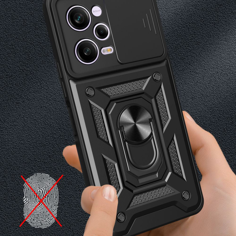 Techsuit - CamShield Series - Xiaomi Redmi Note 12 Pro 5G / Poco X5 Pro - Black