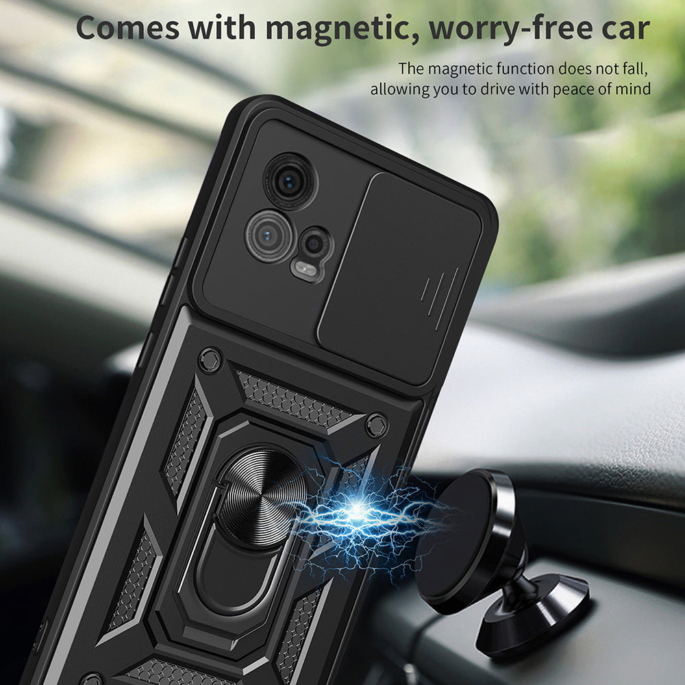 Techsuit - CamShield Series - Motorola Moto G72 - Black