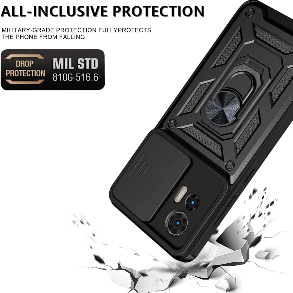 Techsuit - CamShield Series - Motorola Edge 30 Neo - Black