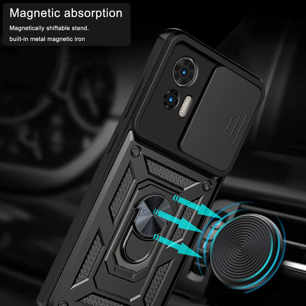 Techsuit - CamShield Series - Motorola Edge 30 Neo - Black