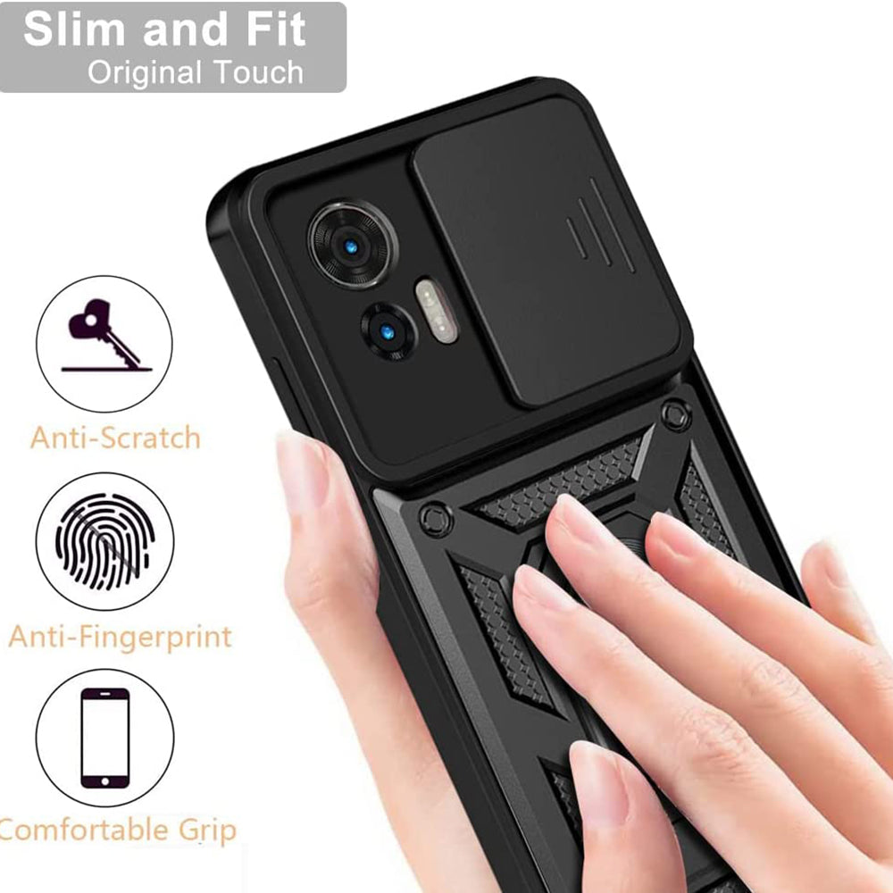 Techsuit - CamShield Series - Motorola Edge 30 Neo - Black
