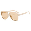 Techsuit - Sunglasses (98061) - UV Protection, for Women and Men - Beige / Tea