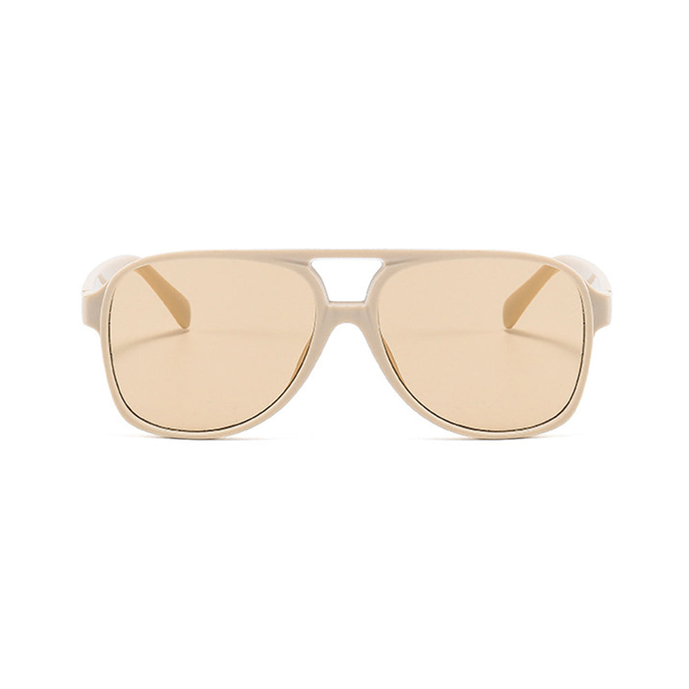 Techsuit - Sunglasses (98061) - UV Protection, for Women and Men - Beige / Tea