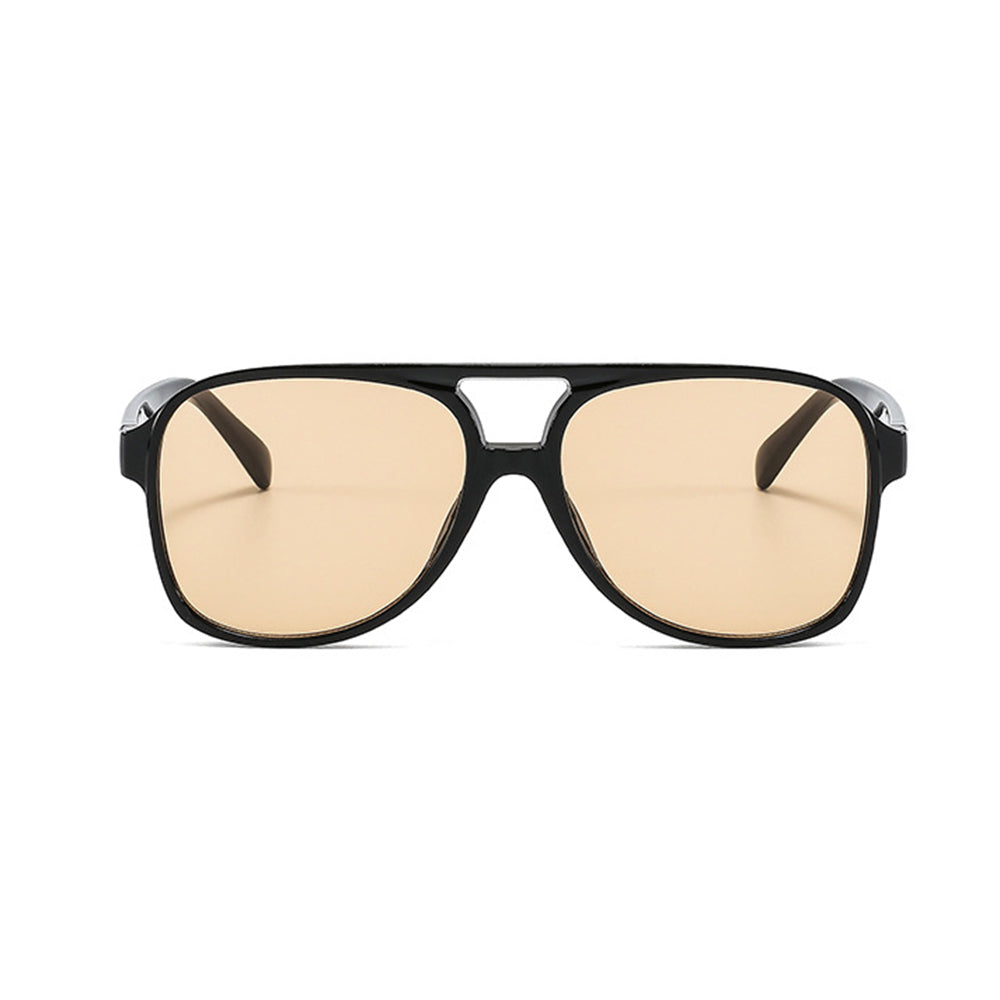 Ochelari de Soare Techsuit (98061), Negru / Light Tea