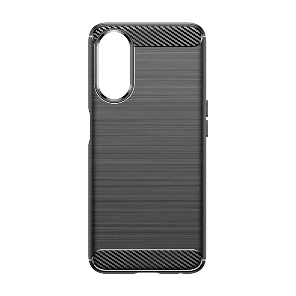 Techsuit - Carbon Silicone - Oppo A58 5G / A78 5G - Black