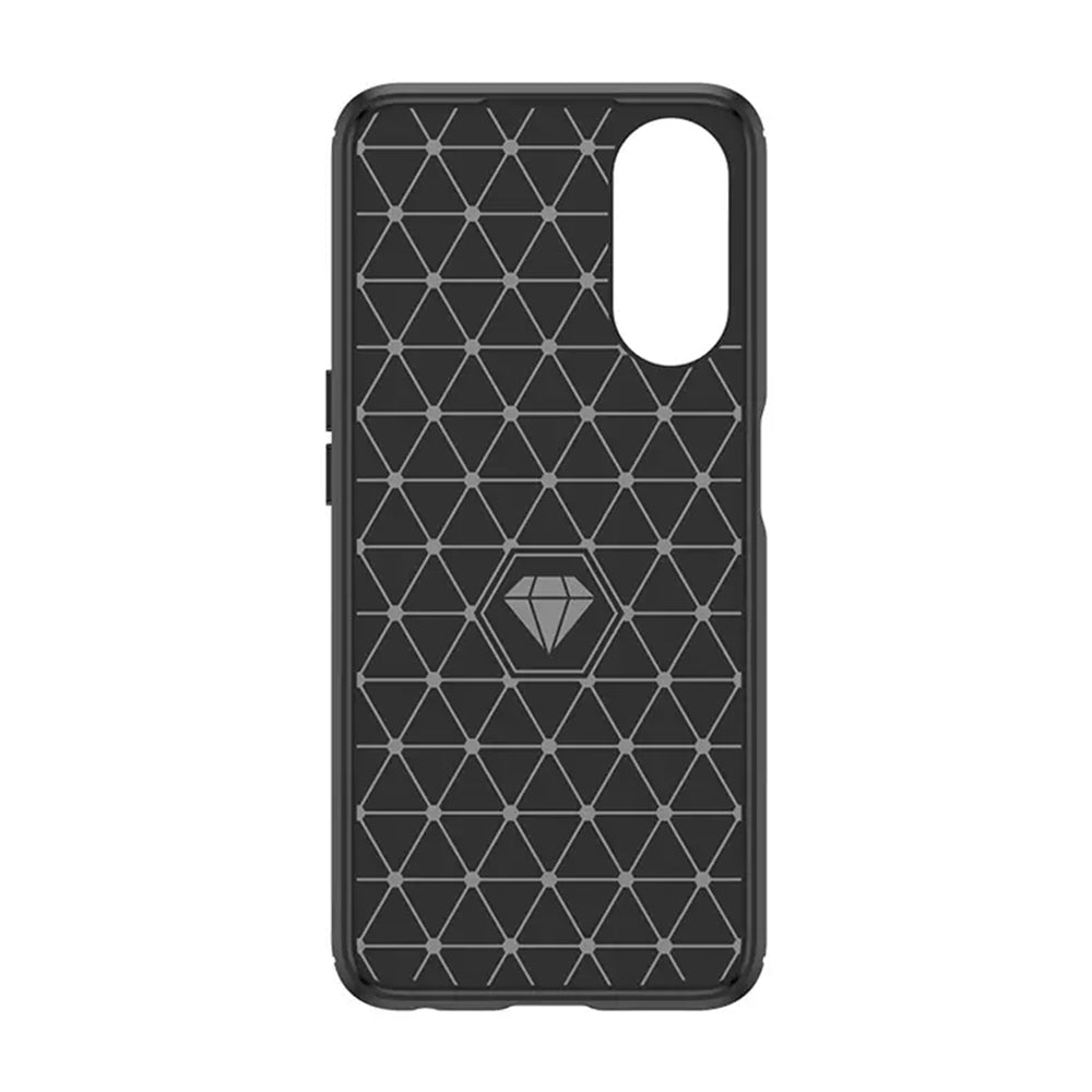 Techsuit - Carbon Silicone - Oppo A58 5G / A78 5G - Black