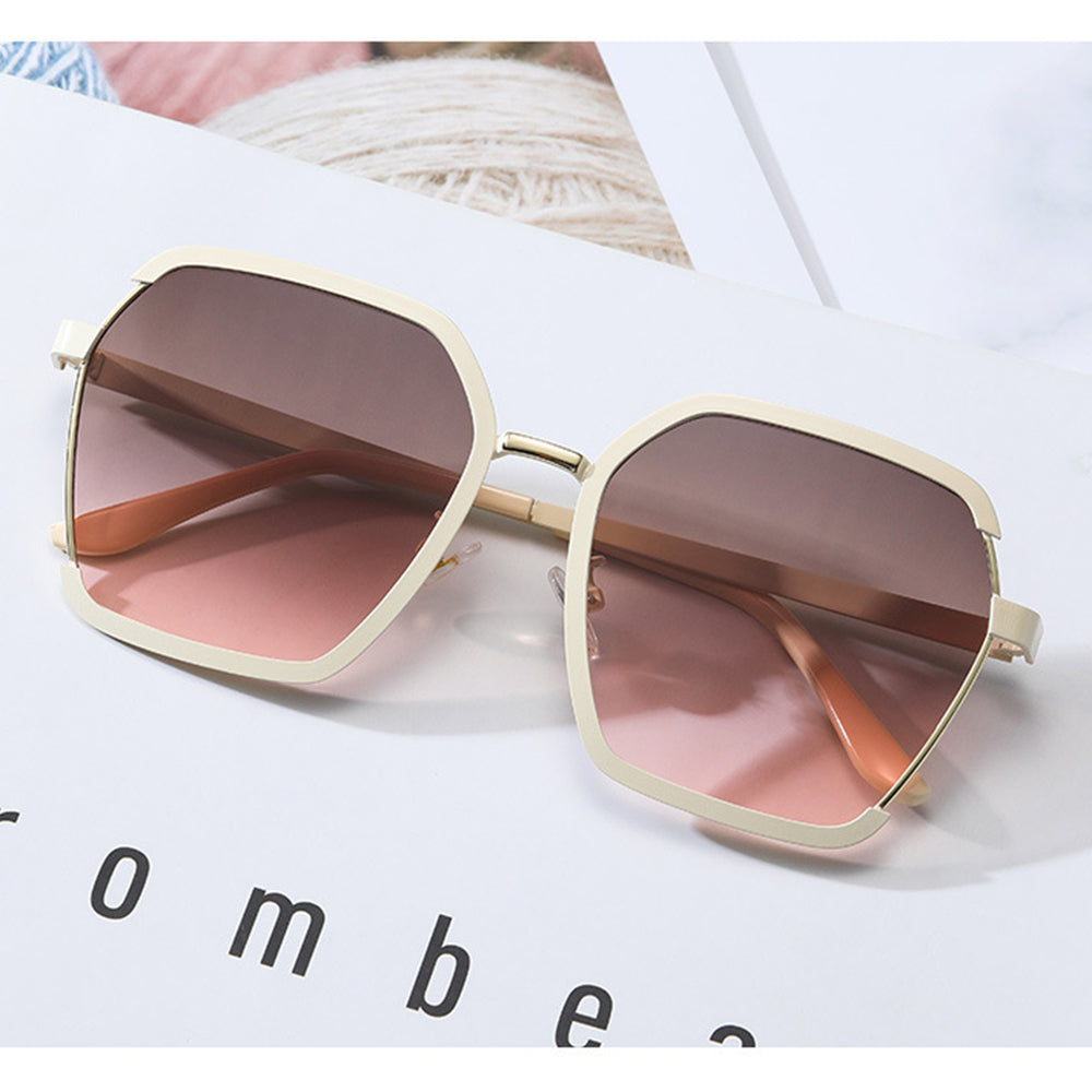 Techsuit - Sunglasses Polarised PC (191) - UV Protection - Cream / Brown