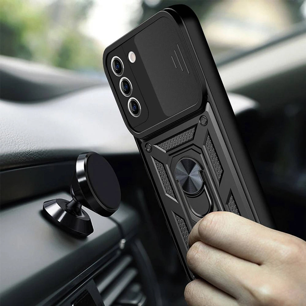 TechSuit Husa de protectie Techsuit CamShield Series compatibil cu Samsung Galaxy S21 FE 5G, Negru – imagine 6