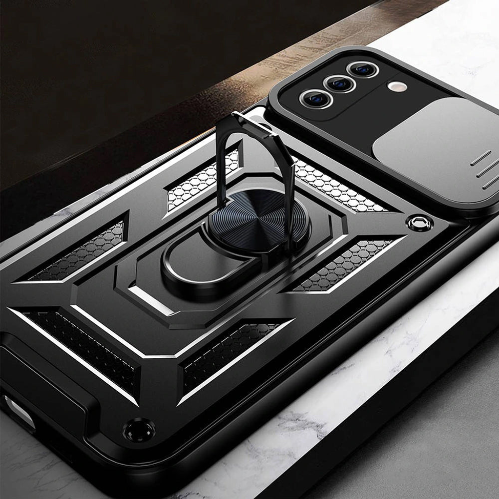 TechSuit Husa de protectie Techsuit CamShield Series compatibil cu Samsung Galaxy S21 FE 5G, Negru – imagine 5