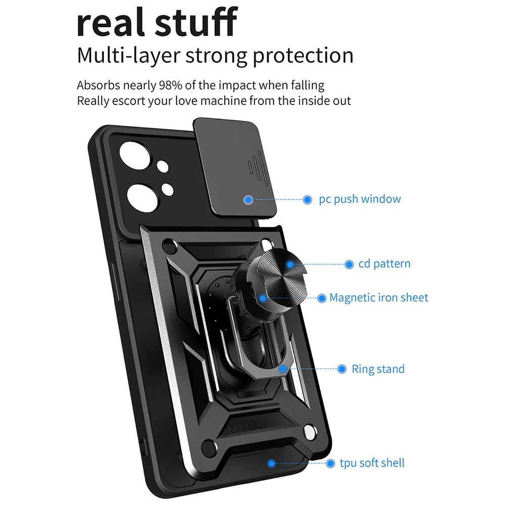 Techsuit - CamShield Series - Motorola Moto G32 - Black