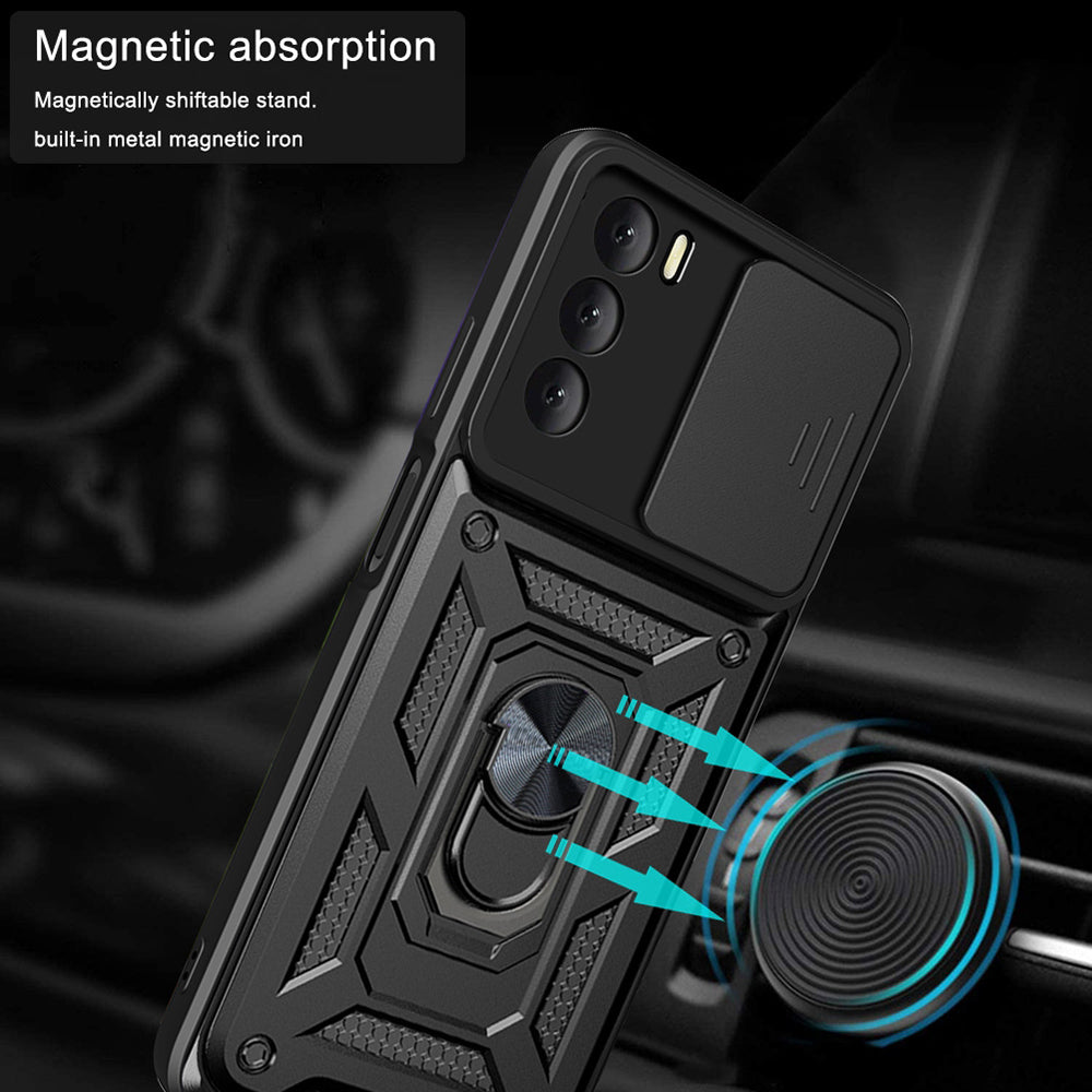 Techsuit - CamShield Series - Oppo A16 / A16s / A54s - Black