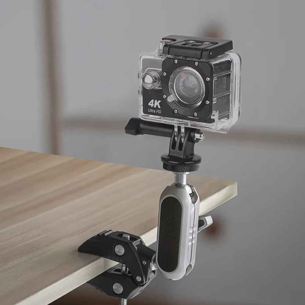 Techsuit - Bike Handlebar Mount (JX-006) - for GoPro, 1/4 Screw, Multifunctional - Black
